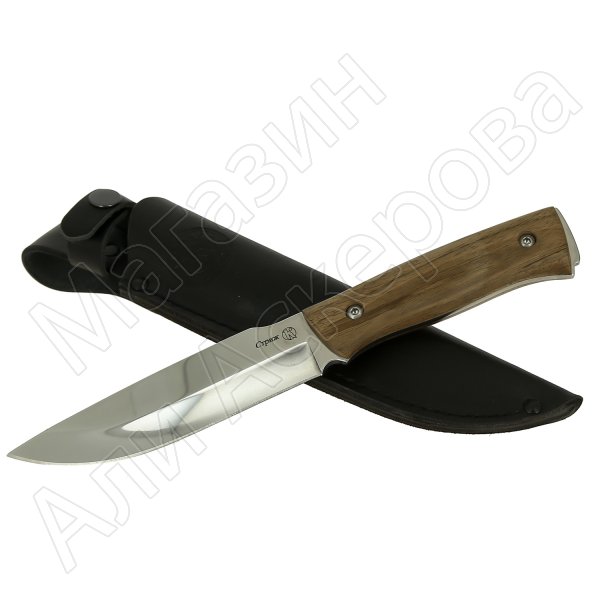 Кизлярский нож разделочный Стриж (сталь AUS-8, рукоять орех)