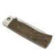 Складной нож Стерх (сталь Х12МФ, рукоять орех, стальные притины)