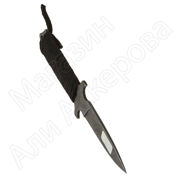 Кизлярский нож разделочный Мангуст (сталь AUS-8, рукоять шнур-намотка)