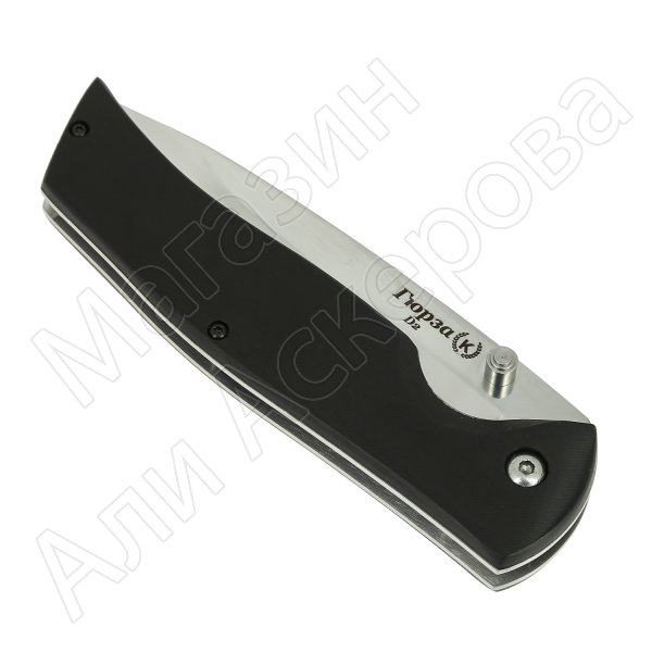 Кизлярский нож складной Гюрза (сталь D2, рукоять граб)