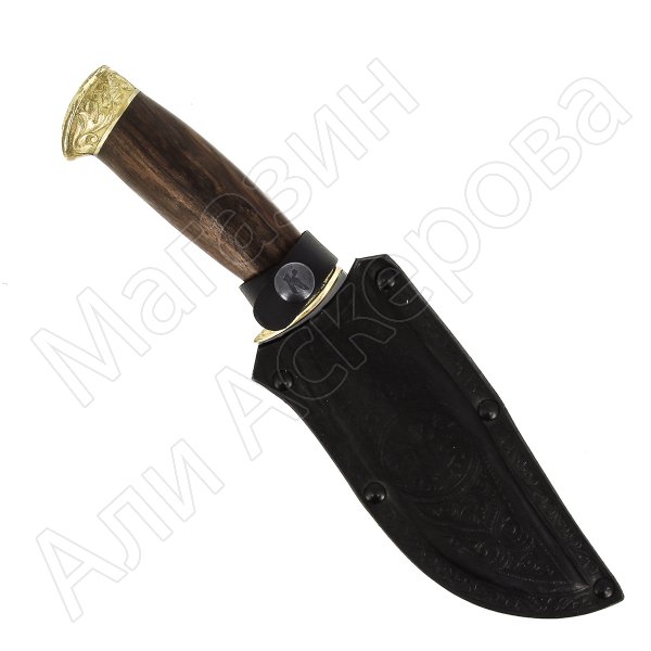 Кизлярский нож туристичeский Дрофa (сталь AUS-8, рукоять орех)