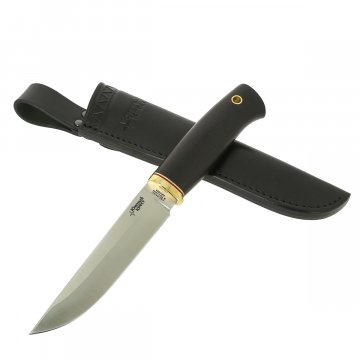 Нож Боровой (сталь N690, рукоять черный граб)