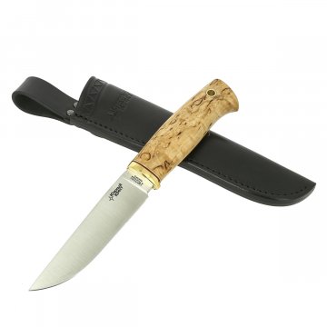 Нож Джек (сталь N690, рукоять - карельская береза)