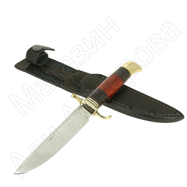 Нож Финка НКВД (сталь 95Х18, рукоять черный граб, падук)