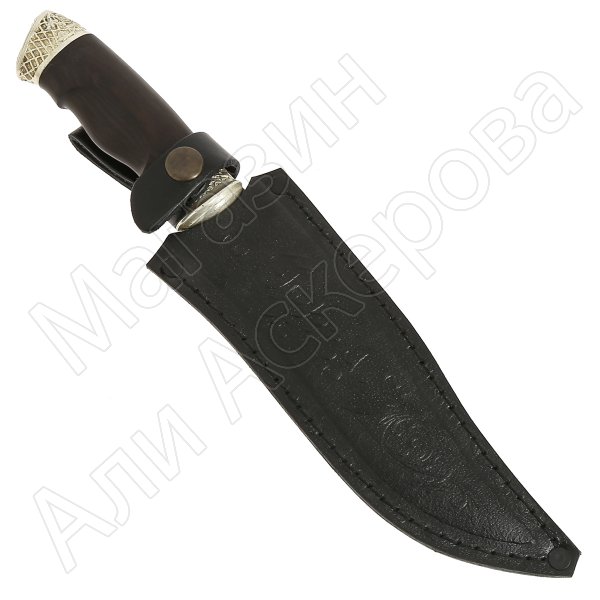 Нож Гюрза (дамасская сталь, рукоять граб)