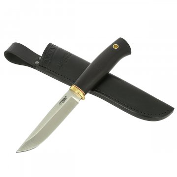 Нож Кузьмич (сталь N690, рукоять черный граб)