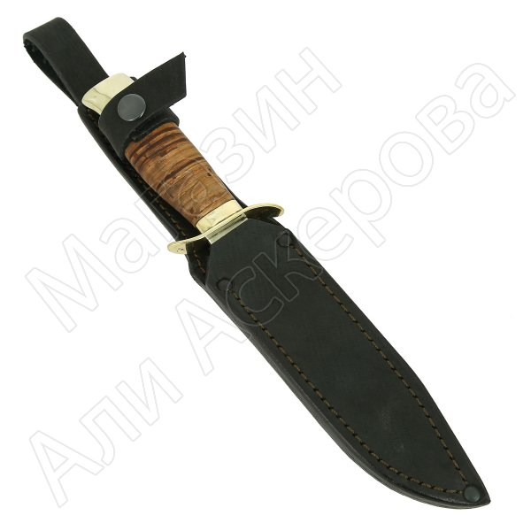 Нож НР-40 (сталь Х12МФ, рукоять береста)
