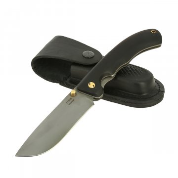 Складной нож Половец (сталь Х12МФ, рукоять черный граб)