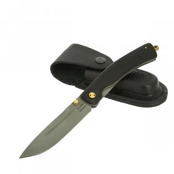 Складной нож Попутчик (сталь Х12МФ, рукоять черный граб)