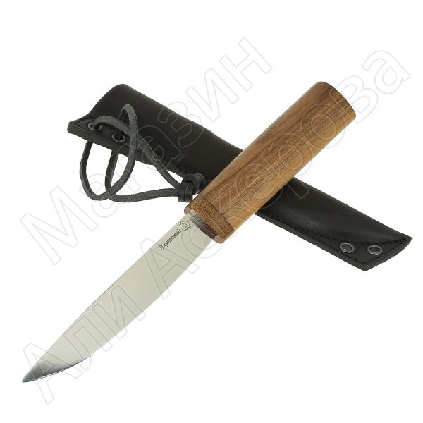 Нож Якутский (сталь AUS-8, рукоять орех)
