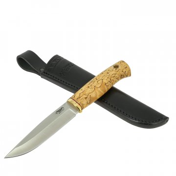 Нож Стерх (сталь N690, рукоять карельская береза)