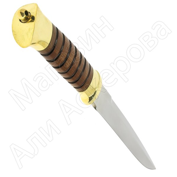Нож пластунский Витязь (сталь 65Х13, рукоять венге)
