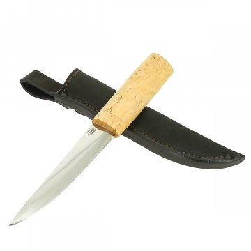Нож Якутский (сталь 95Х18, рукоять - карельская береза)
