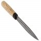 Нож Якутский (сталь дамасская, рукоять карельская береза)