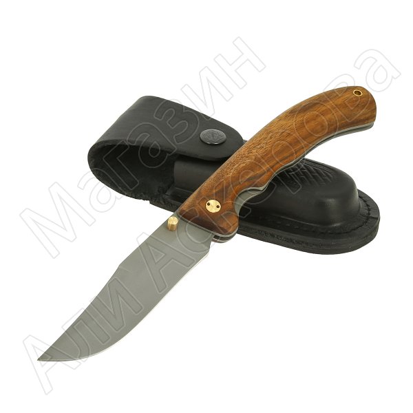 Складной нож Ястреб (сталь 95Х18, рукоять - орех)
