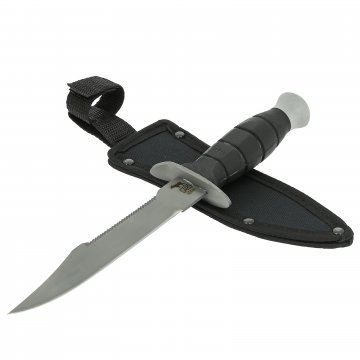 Нож разведчика НР-43 (сталь AUS-6, рукоять резина)