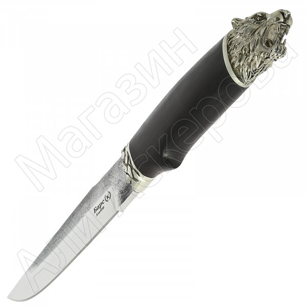 Нож Барс (сталь Х12МФ, рукоять черный граб)