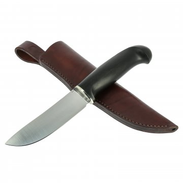 Нож Шмель (сталь D2, рукоять черный граб)