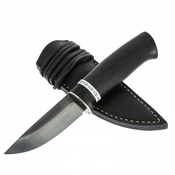 Нож Рыбка (сталь K110, рукоять черный граб, кориан)