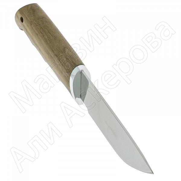 Нож Бобр (сталь 65Х13, рукоять орех)