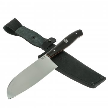 Нож Кухонный Шеф-2 (сталь 95Х18, рукоять черный граб)