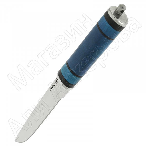 Нож Осетр (сталь Х50CrMoV15, рукоять цветной граб)