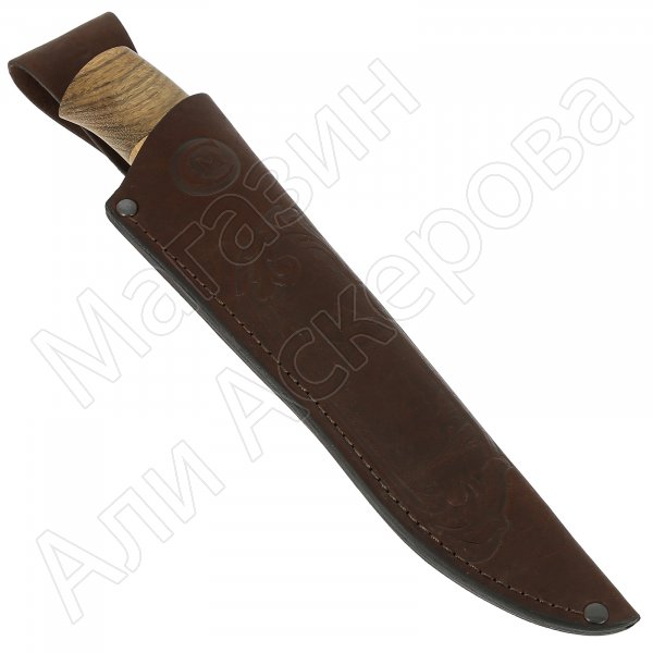 Нож Путник (сталь 65Х13, рукоять орех амазакуе)