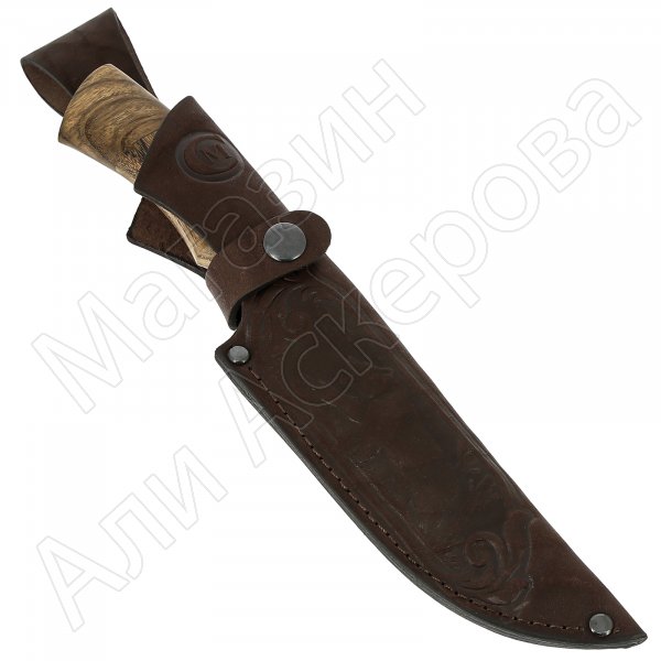Нож Лорд (сталь 65Х13, рукоять орех амазакуе)