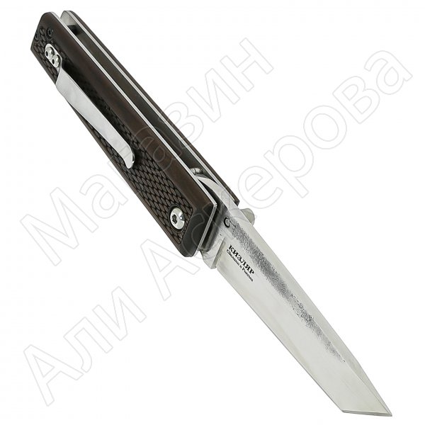 Складной нож Танто (сталь Х12МФ, рукоять орех)