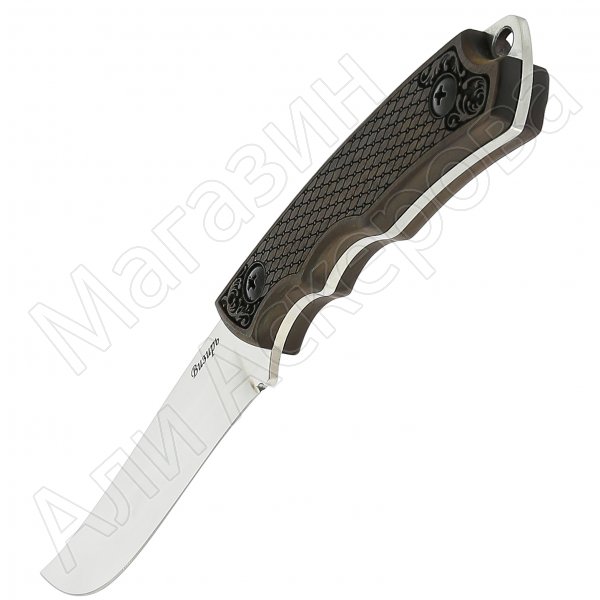 Нож Визирь (сталь Х50CrMoV15, рукоять черный граб)