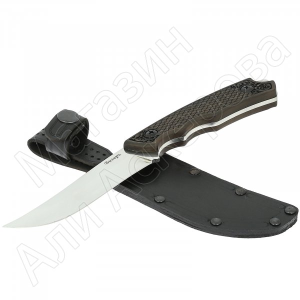 Нож Визирь (сталь Х50CrMoV15, рукоять черный граб)