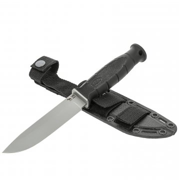 Нож Финский (сталь Х12МФ, рукоять резина)