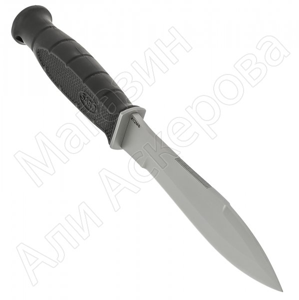 Нож Нерпа (сталь Х12МФ, рукоять резина)
