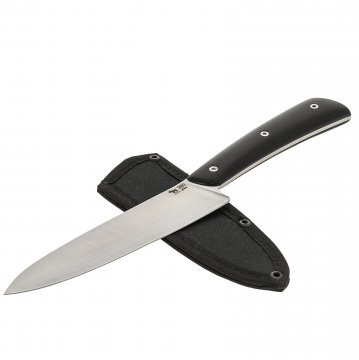 Нож Кухонный Мясной (сталь N690, рукоять G10)
