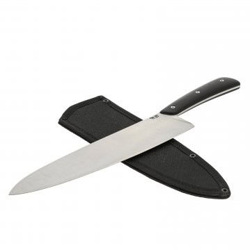 Нож Кухонный Шеф (сталь N690, рукоять G10)