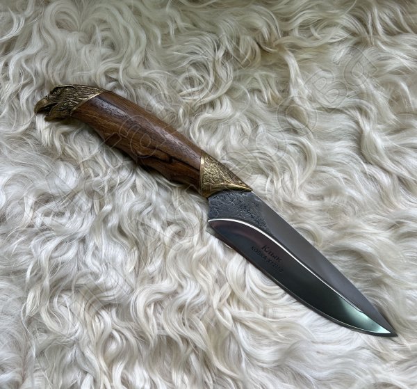 Нож Клык (сталь Х12МФ, рукоять орех)