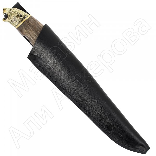 Нож Пантера (дамасская сталь, рукоять граб)