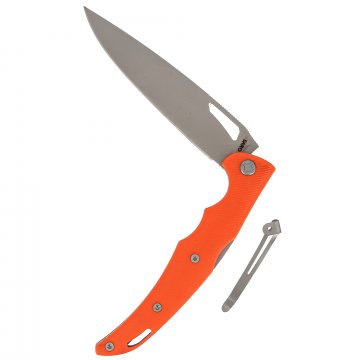 Складной нож Кайман XL (сталь K110, рукоять G10 оранжевая)