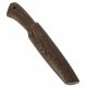 Нож Амулет (сталь Х12МФ, рукоять венге, деревянные ножны)