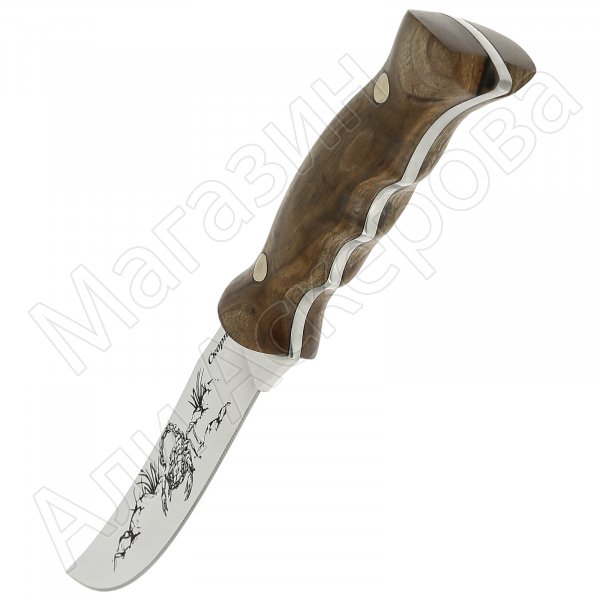 Разделочный нож Скорпион (сталь Х50CrMoV15, рукоять орех)