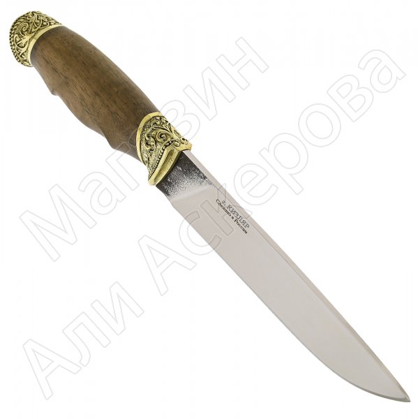 Разделочный нож Охота (сталь Х12МФ, рукоять граб)