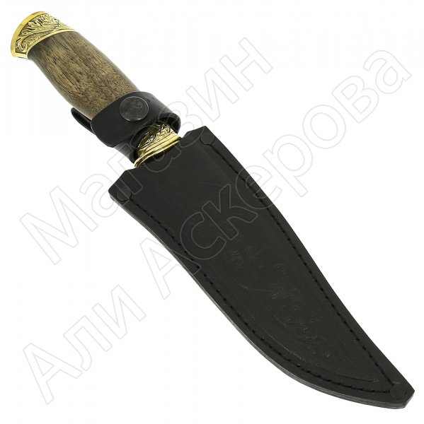 Разделочный нож Гюрза (сталь Х12МФ, рукоять граб)