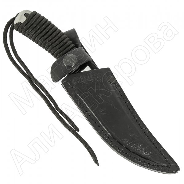 Разделочный нож Рыбак (сталь 65Х13, рукоять шнур-намотка)