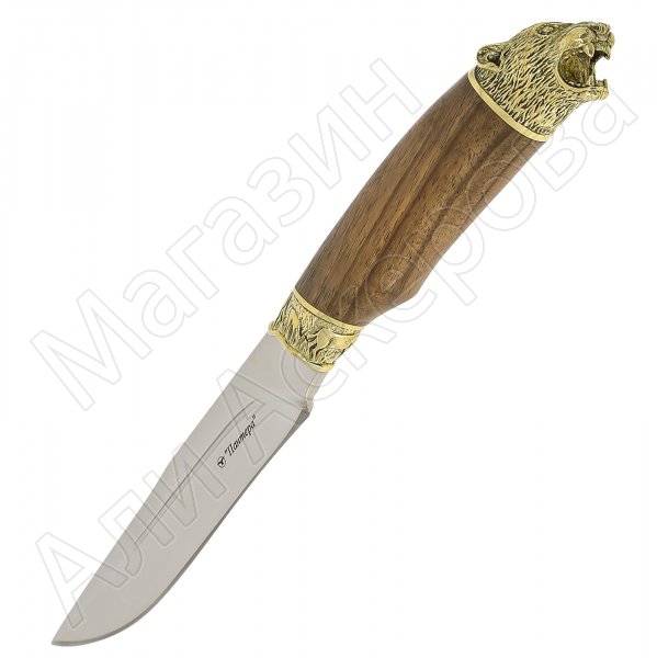 Разделочный нож Пантера (сталь 65Х13, рукоять граб)