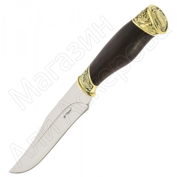 Разделочный нож Гюрза (сталь 65Х13, рукоять граб)