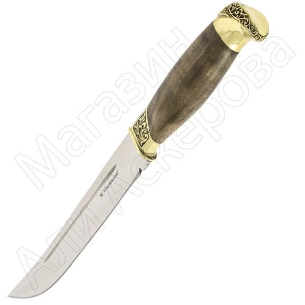 Нож Пластунский (сталь 65Х13, рукоять граб)