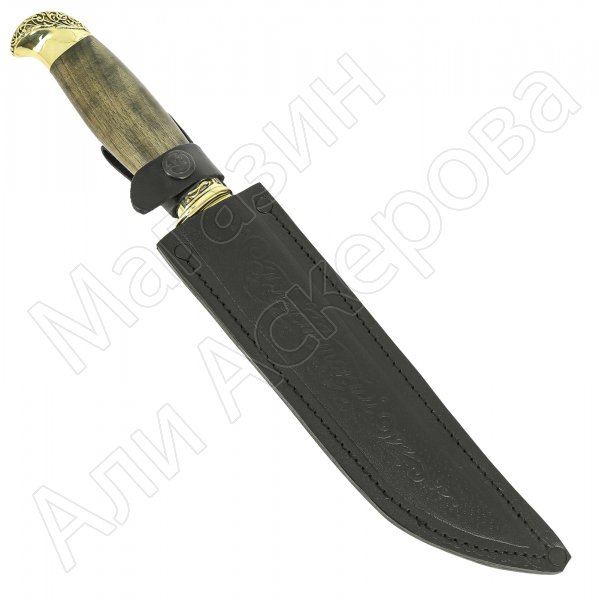 Нож Пластунский (сталь 65Х13, рукоять граб)