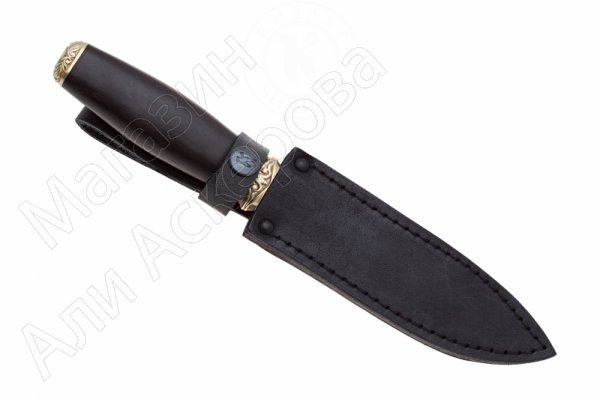 Кизлярский нож разделочный Пограничник-2 (сталь AUS-8, рукоять граб)