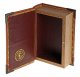 Подарочная шкатулка-книга деревянная "Тайны замка"