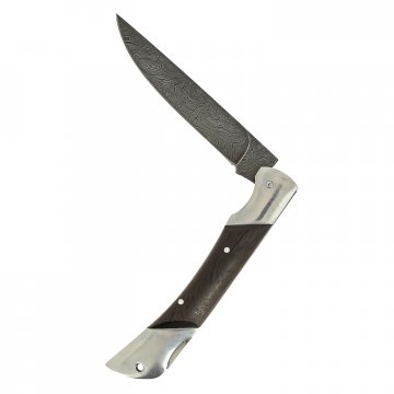 Складной нож Кадет (дамасская сталь, рукоять венге)